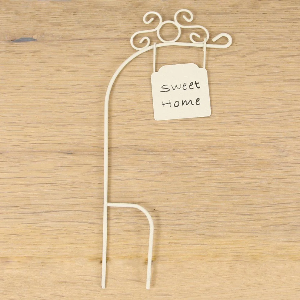 Deko-Schild „Sweet Home“ – 1 Stück, 18 cm Höhe